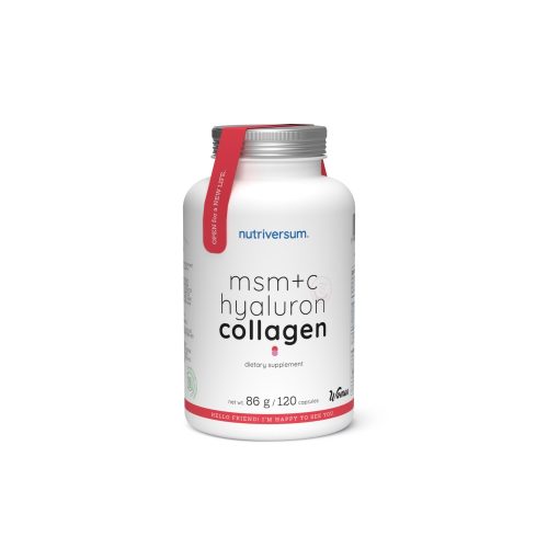 Nutriversum Women MSM+C Hyaluron Collagen kapszula 120 db 