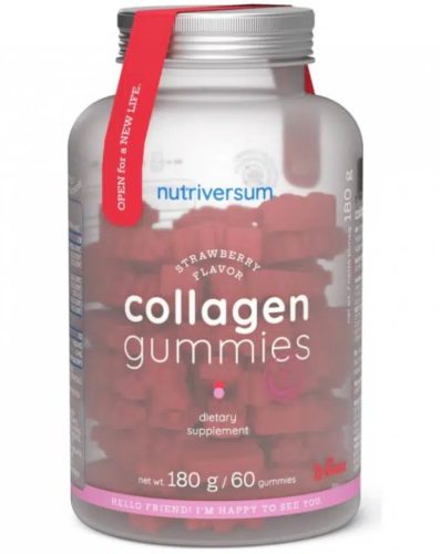 Nutriversum Collagen Gummies rágótabletta 60 db