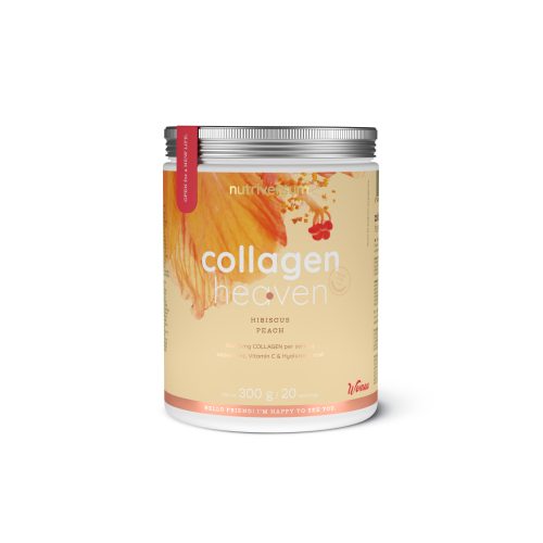 Nutriversum Collagen Heaven kollagén por 300 g - Hibiszkusz-barack