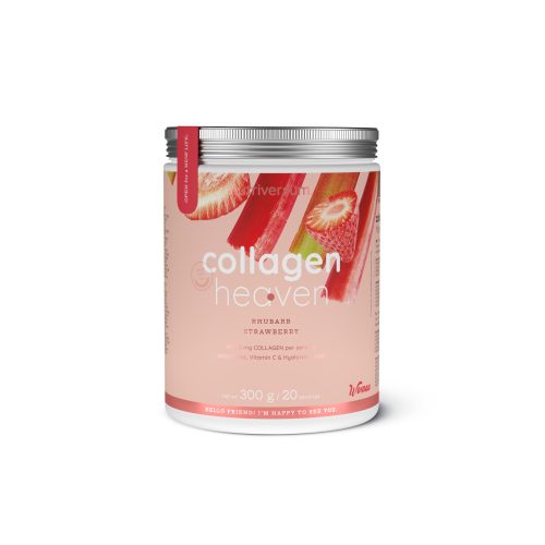 Nutriversum Collagen Heaven kollagén por 300 g - Rebarbara-eper