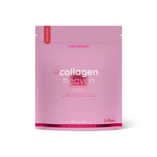 Nutriversum Collagen Heaven kollagén por 600 g - Málna