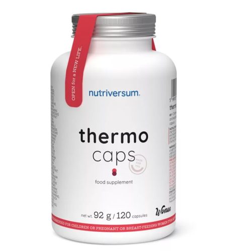 Nutriversum Thermo Caps diétát támogató kapszula 120 db