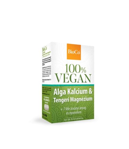 BioCo VEGAN Alga Kalcium & Tengeri Magnézium 60 db