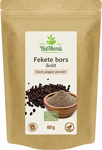 Biomenü BIO FEKETE BORS őrölt 60 g