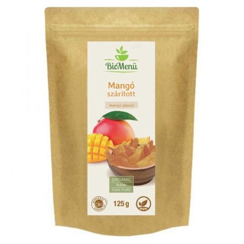 Biomenü Bio Mangó szárított 125 g