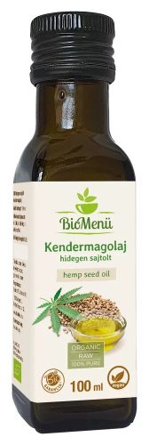 BioMenü Bio Kendermagolaj 100 ml