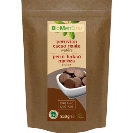 BioMenü bio perui kakaómassza tallér 250 g