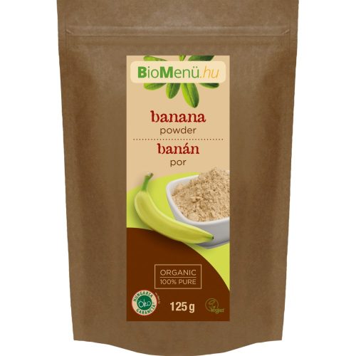 BioMenü bio banán por 125 g