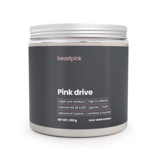 BeastPink Pink Drive edzés előtti formula 300 g - savanyú görögdinnye