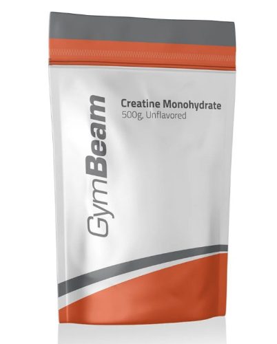 GymBeam 100% kreatin-monohidrát 500 g ízesítetlen