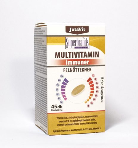 JutaVit Multivitamin Immuner Felnőtteknek 45 db 