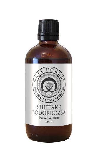 Naja Forest Shiitake-Bodorrózsa Étrend-kiegészítő 100 ml 