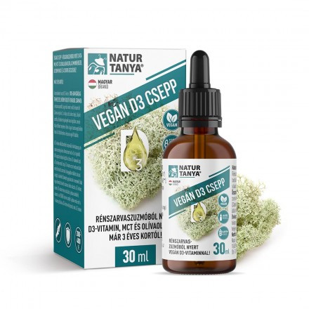 Natur Tanya Vegán D3-vitamin csepp 30 ml