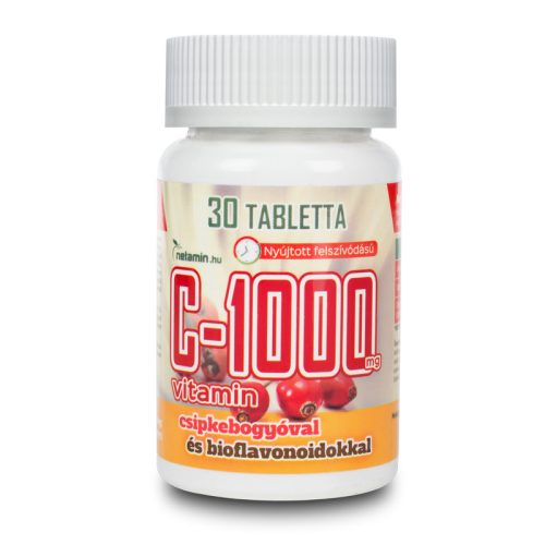 Netamin C-1000 mg nyújtott felszívódású C-vitamin 30 db