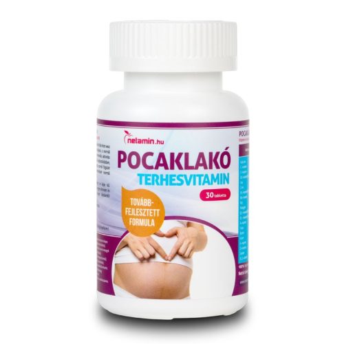 Netamin Pocaklakó terhesvitamin tabletta 30 db