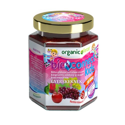 organic force Bioconnect Kids szuperlekvár 210 g