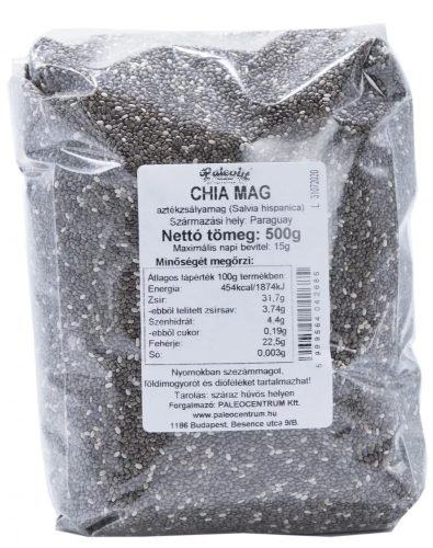 Paleolit Chia mag fekete 500 g