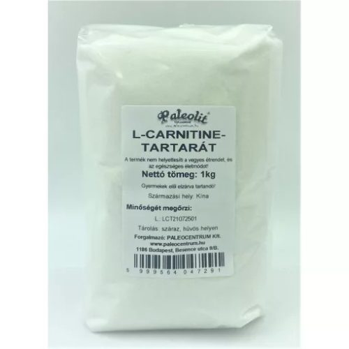 Paleolit L-Carnitine tartarát aminosav 1000 g - lejárati idő 2024.07.24.