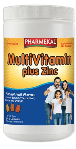 Pharmekal Multivitamin + Cink +D3 Gumivitamin 240 db