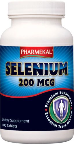 Pharmekal Szelén (természetes) 200 mcg 100 db