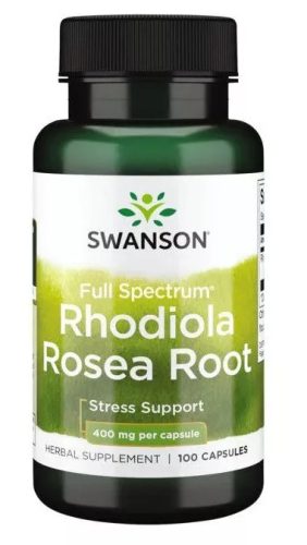 Swanson Rhodiola rosea 400 mg 100 db