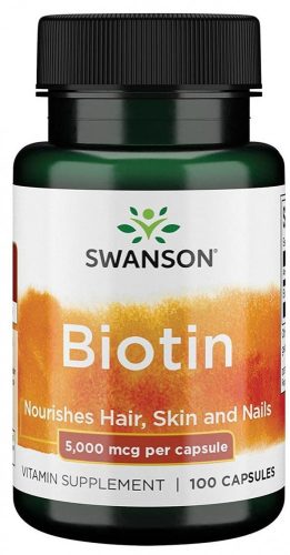 Swanson Biotin 5000 mcg 100 db