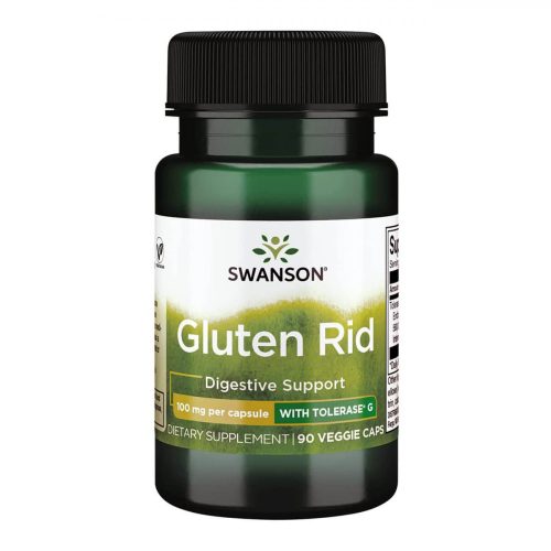 Swanson Gluten Rid , gluténenzim kapszula 100 mg 90 db