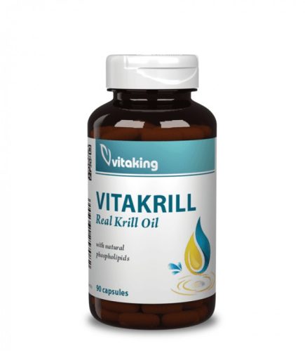 Vitaking Vitakrill Krill olaj gélkapszula 90 db