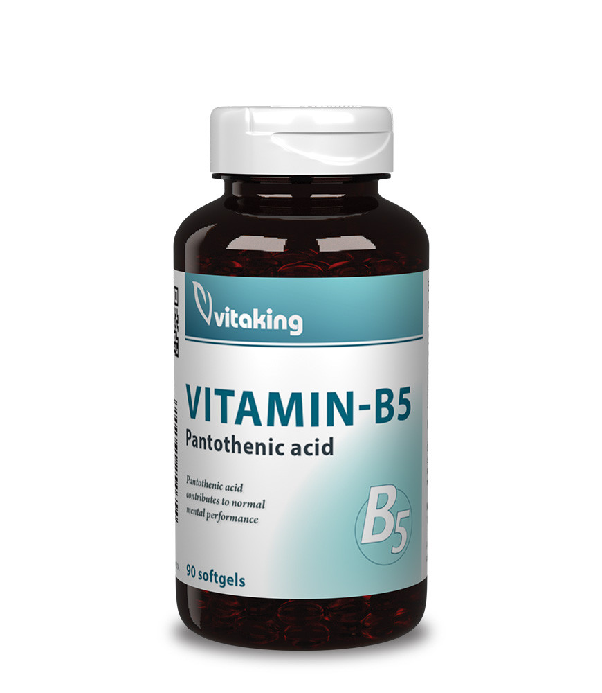 Vitaking Pantoténsav B5vitamin 200 mg 90 db