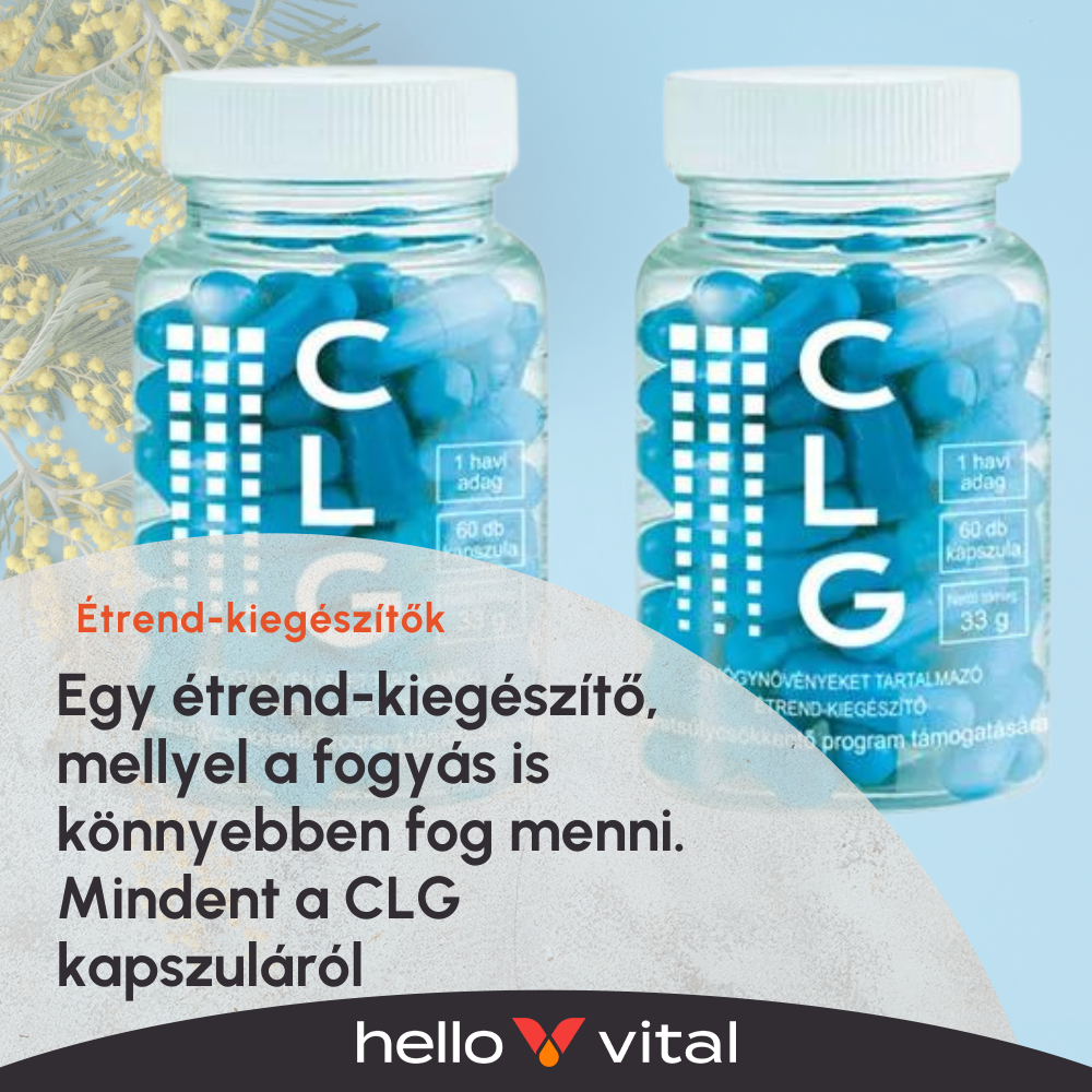 Egy étrend-kiegészítő, mellyel a fogyás is könnyebben fog menni. Mindent a CLG kapszuláról