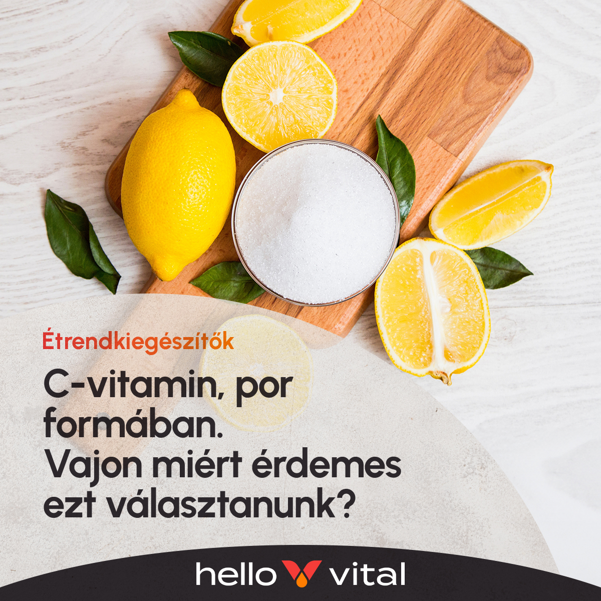 C-vitamin, por formában. Vajon miért érdemes ezt választanunk?