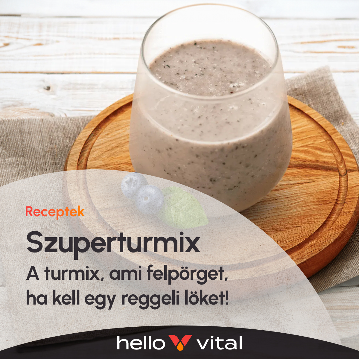 Szuperturmix – A turmix, ami felpörget, ha kell egy reggeli löket! 