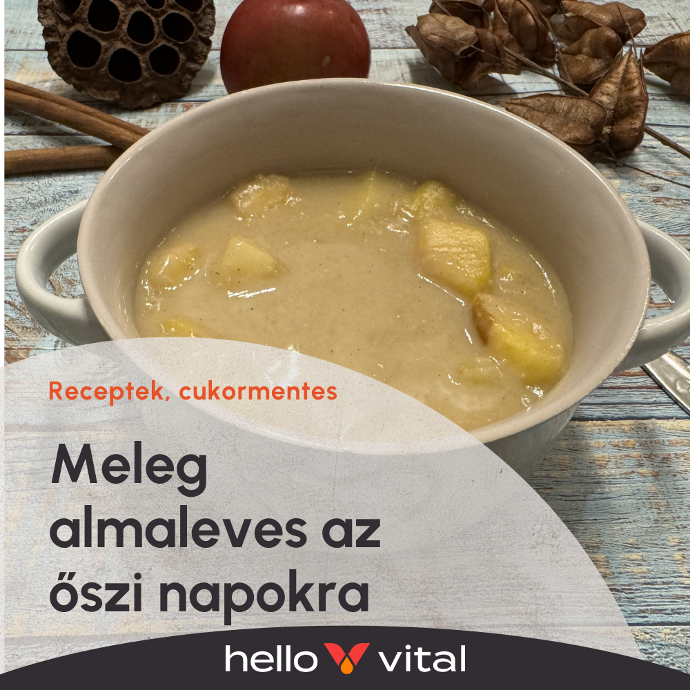 Meleg almaleves az őszi napokra