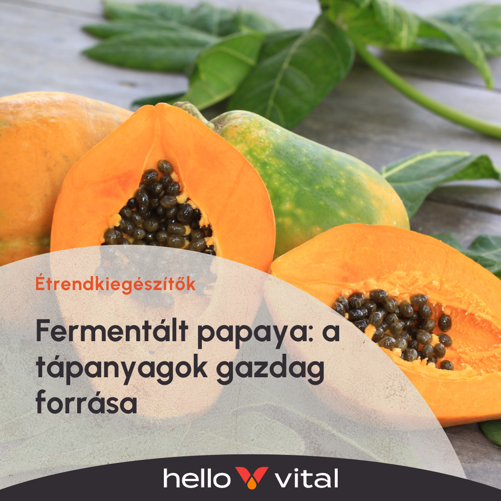 Fermentált papaya: a tápanyagok gazdag forrása