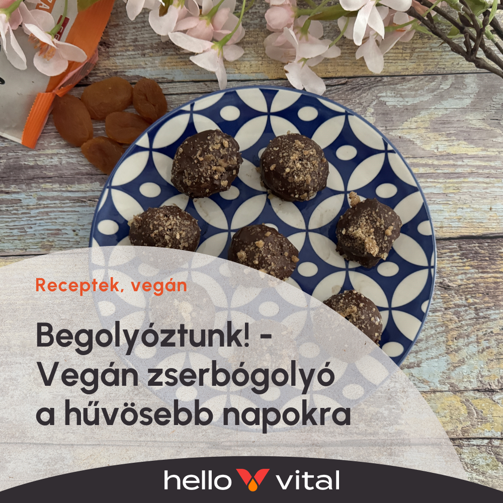 Begolyóztunk! - Vegán zserbógolyó a hűvösebb napokra